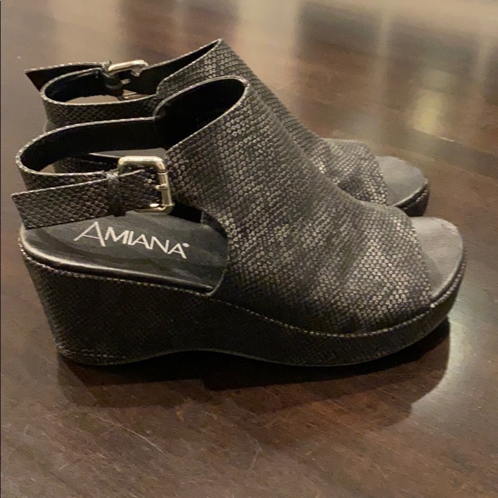 Amiana Wedge Shoe